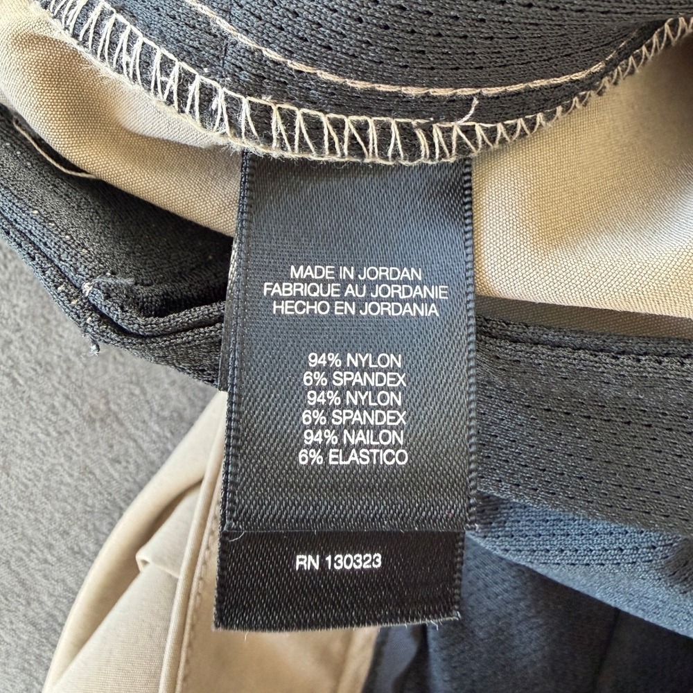 Kenneth Cole Chelsea Slim Chinos Men 34x31 Khaki Business Casual Normcore Preppy - Picture 5 of 9